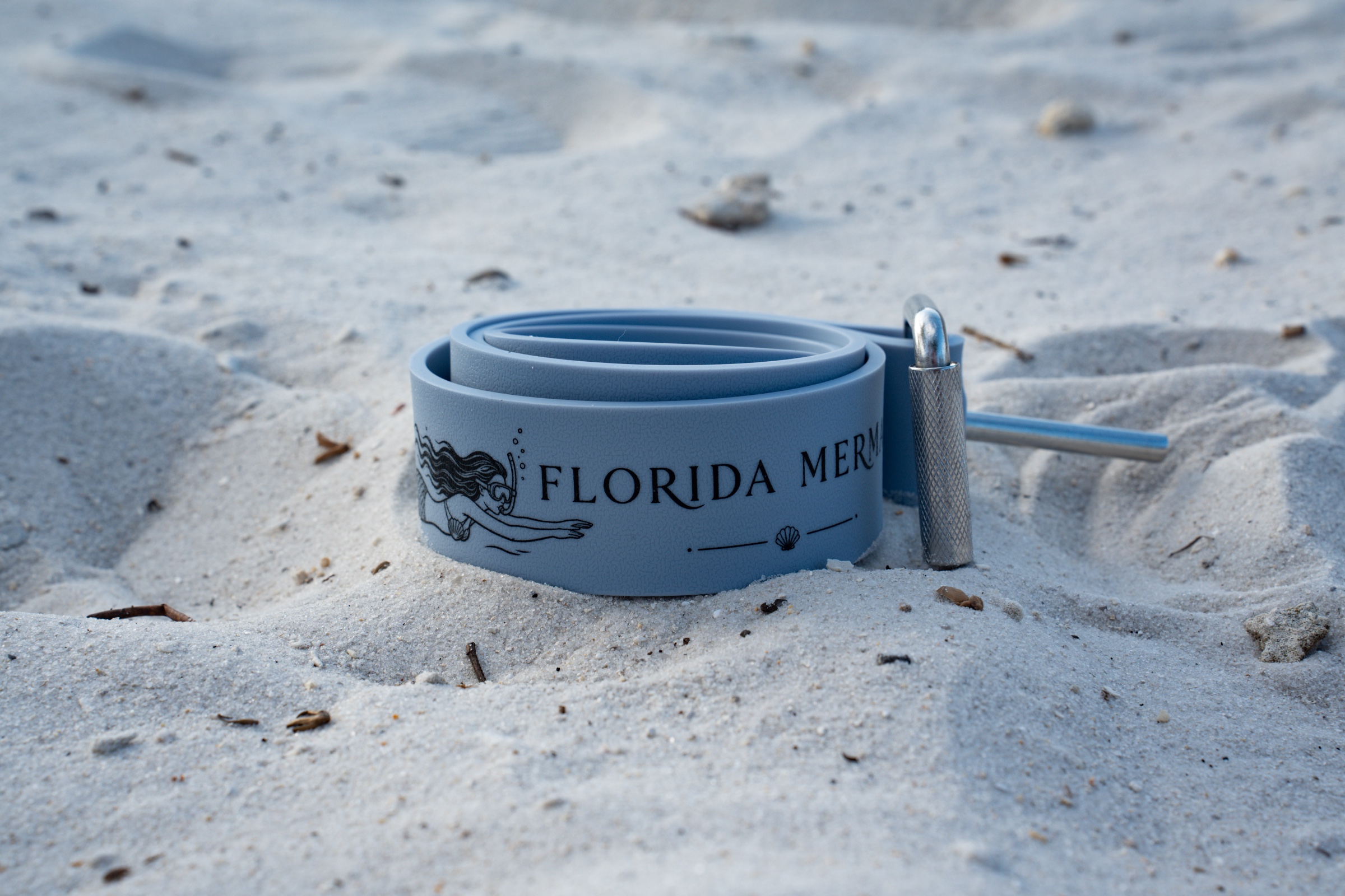 Dive Gear Pebble Grey Silicone Weight Belt