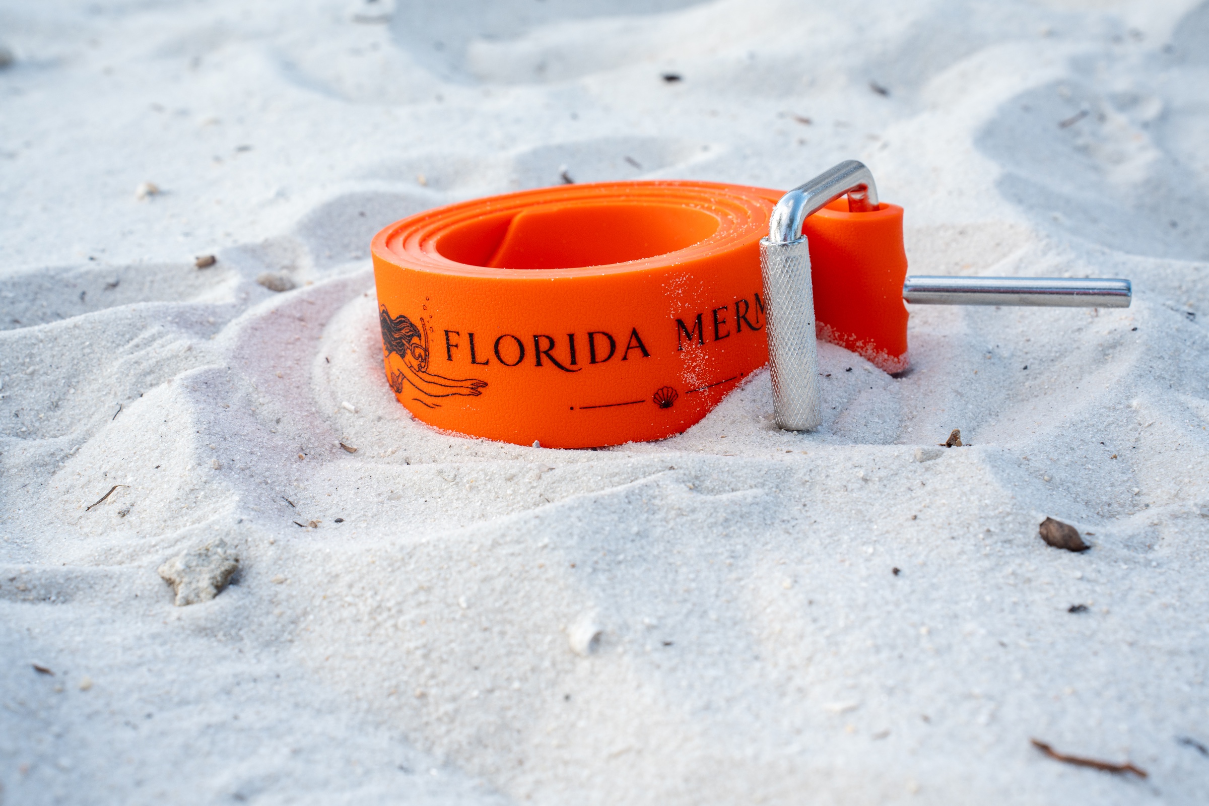 Dive Gear Tangerine Silicone Weight Belt
