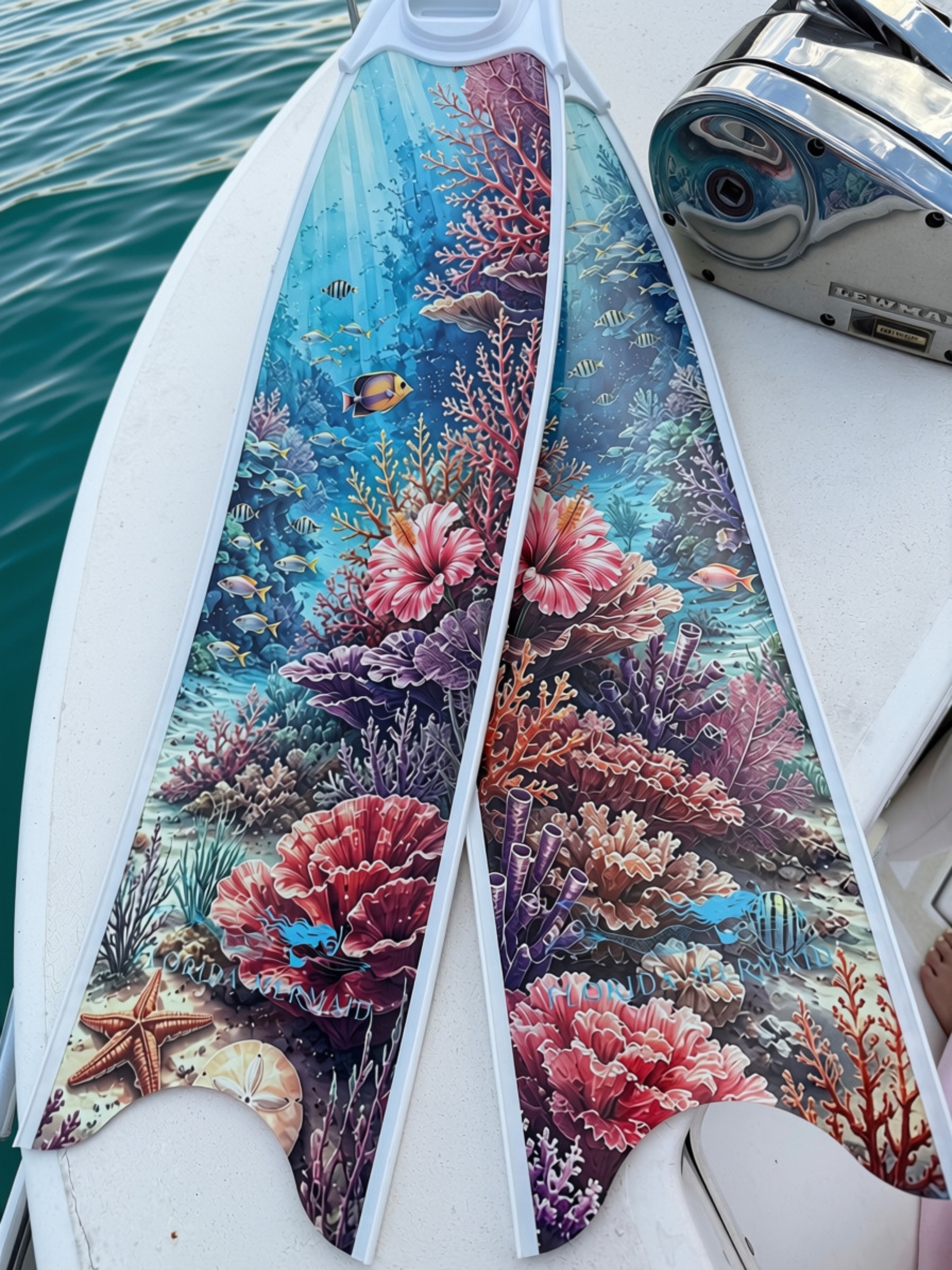 Coral Bloom Fins